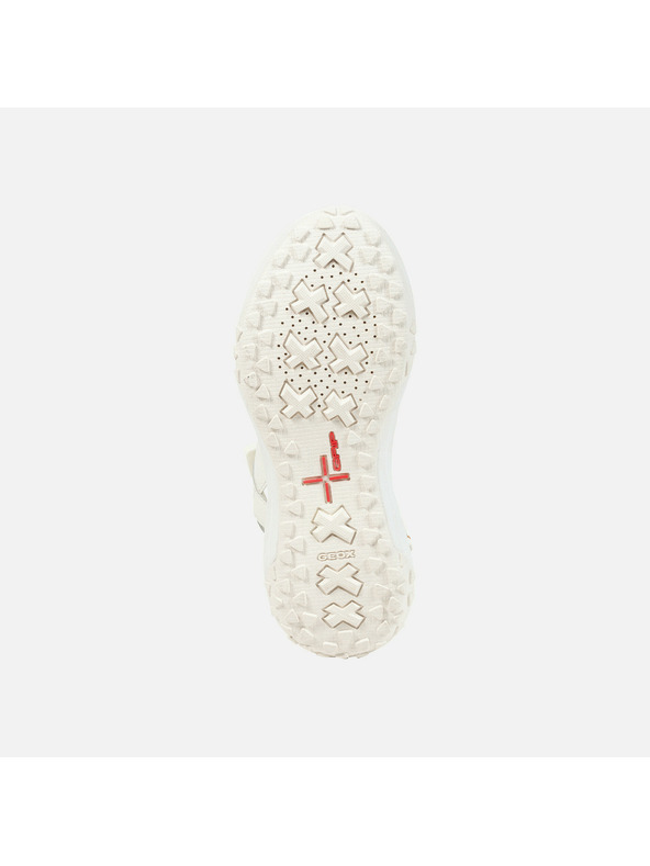 Geox Sandale albe pentru femei Geox Sorapis + Grip