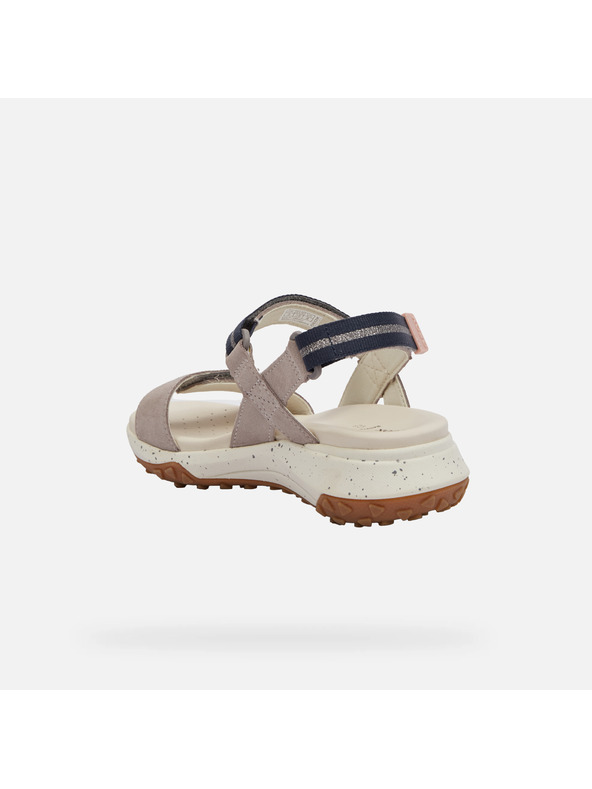 Geox Sandale gri pentru femei Geox Sorapis + Grip