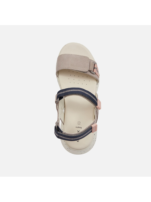 Geox Sandale gri pentru femei Geox Sorapis + Grip