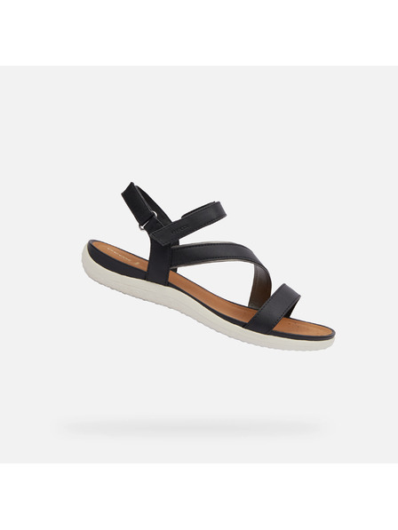 Geox Sandale negre pentru femei Geox Vega