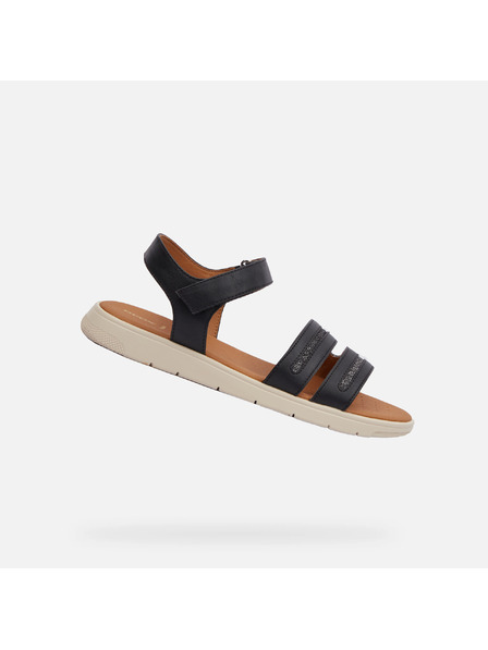 Geox Sandale negre pentru femei Geox Dandra