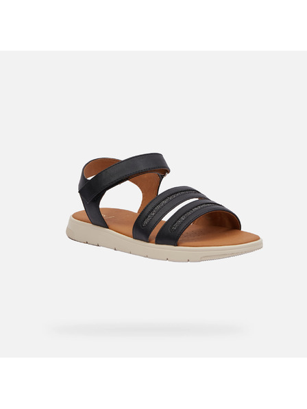 Geox Sandale negre pentru femei Geox Dandra