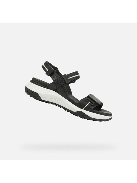 Geox Sandale negre pentru femei Geox Sorapis + Grip