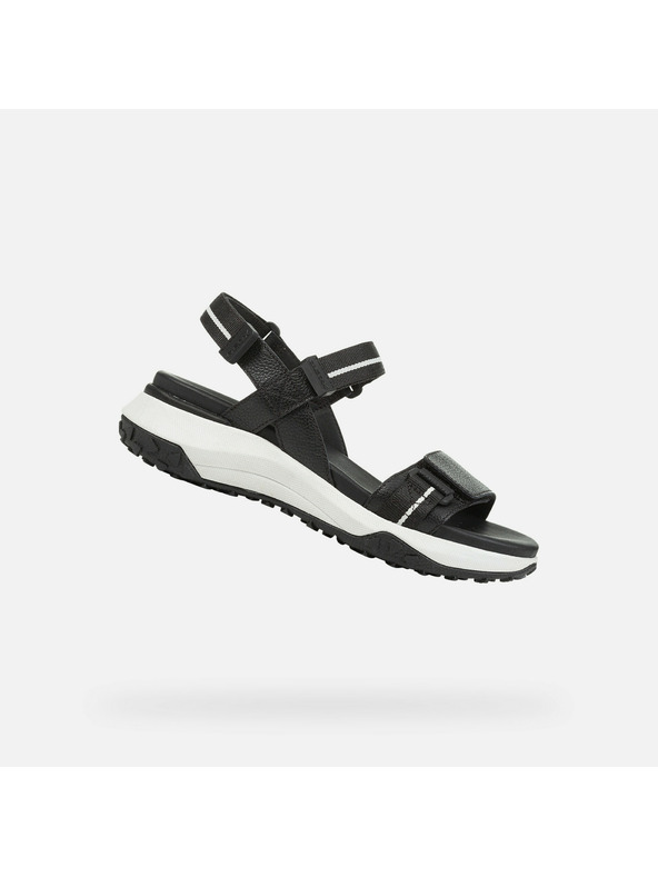 Geox Sandale negre pentru femei Geox Sorapis + Grip