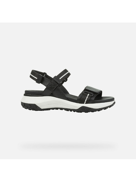 Geox Sandale negre pentru femei Geox Sorapis + Grip