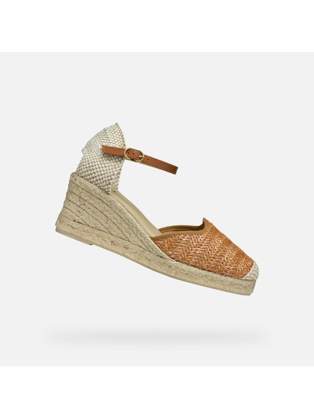 Geox Sandale maro-deschis pentru femei Geox Gelsa Low