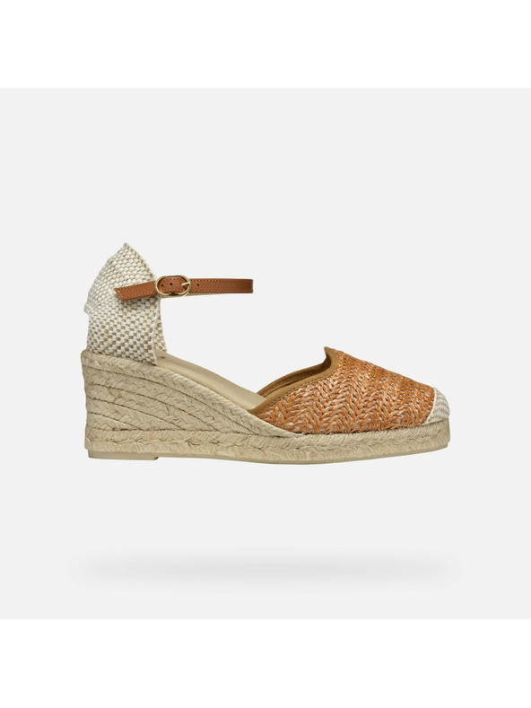 Geox Sandale maro-deschis pentru femei Geox Gelsa Low