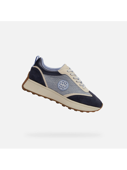 Geox Adidași pentru femei Geox Amabel albastru închis
