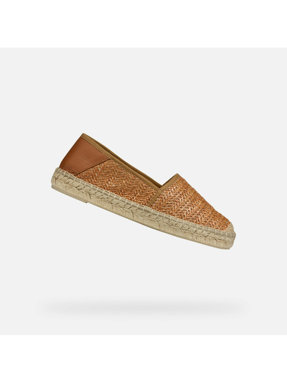Geox Espadrile maro deschis pentru femei Geox Lampedusa