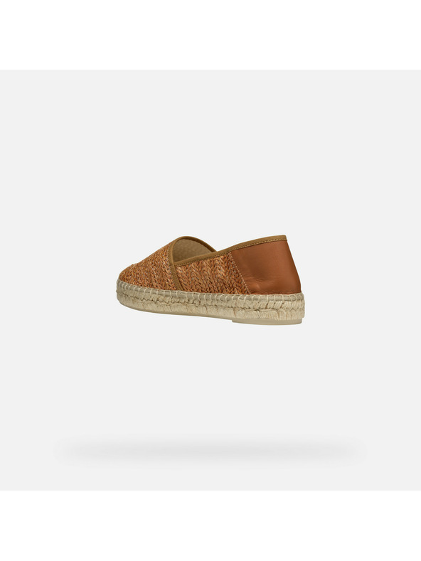 Geox Espadrile maro deschis pentru femei Geox Lampedusa