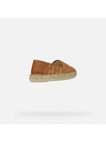 Geox Espadrile maro deschis pentru femei Geox Lampedusa
