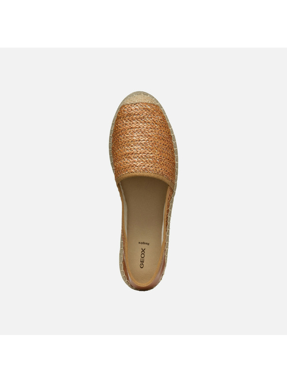 Geox Espadrile maro deschis pentru femei Geox Lampedusa