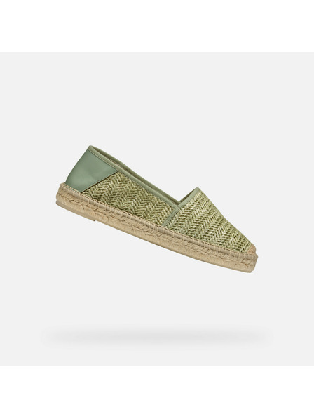 Geox Espadrile deschise verzi pentru femei Geox Lampedusa