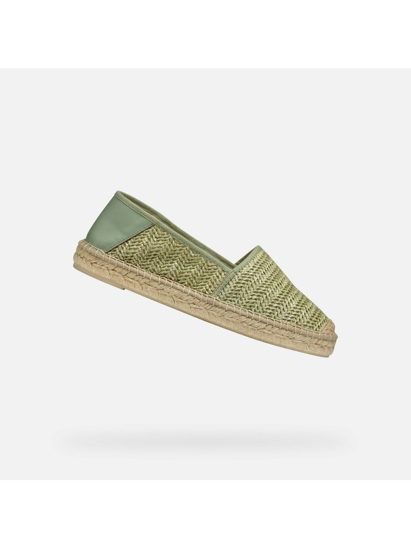 Geox Espadrile deschise verzi pentru femei Geox Lampedusa