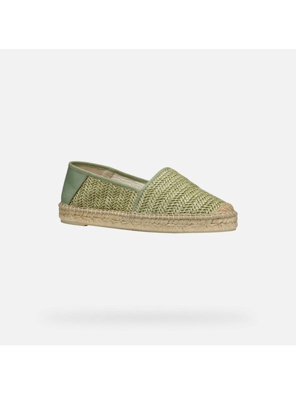 Geox Espadrile deschise verzi pentru femei Geox Lampedusa