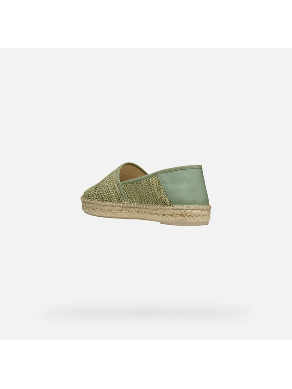 Geox Espadrile deschise verzi pentru femei Geox Lampedusa