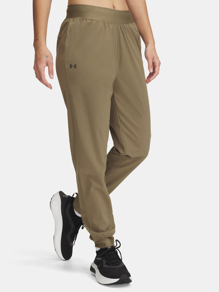 Under Armour Pantaloni sport pentru femei Under Armour UA Rival Hi Rise Woven Pant