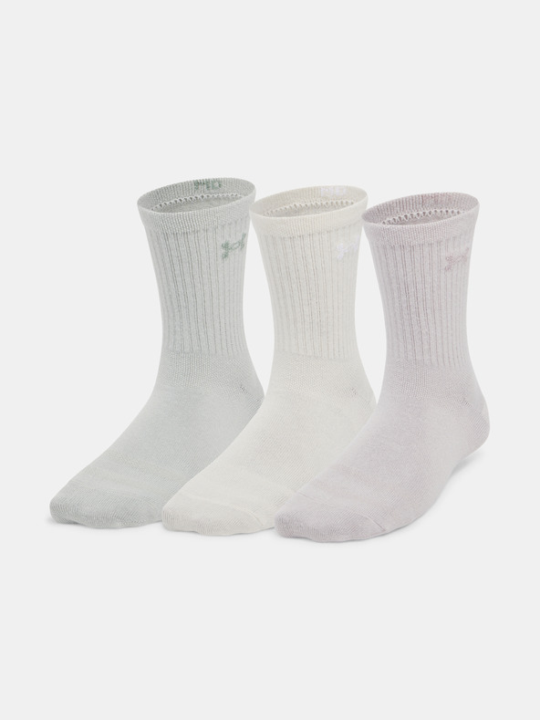 Under Armour Șosete pentru femei Under Armour UA Essential Nv Mid Crew (3 perechi)