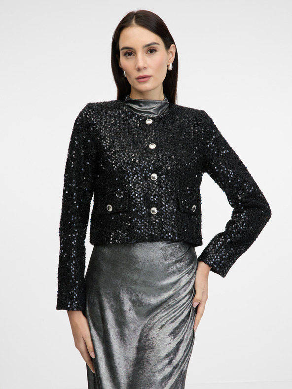 Orsay Sacou negru de damă ORSAY