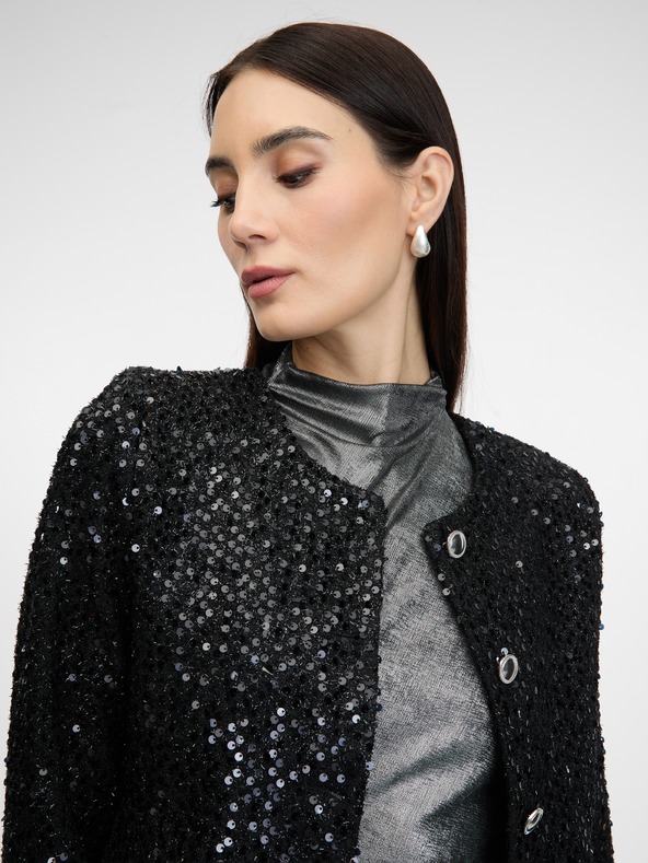 Orsay Sacou negru de damă ORSAY