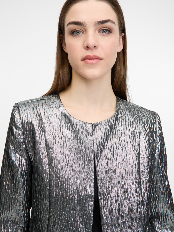 Orsay Jachetă de damă argintie ORSAY