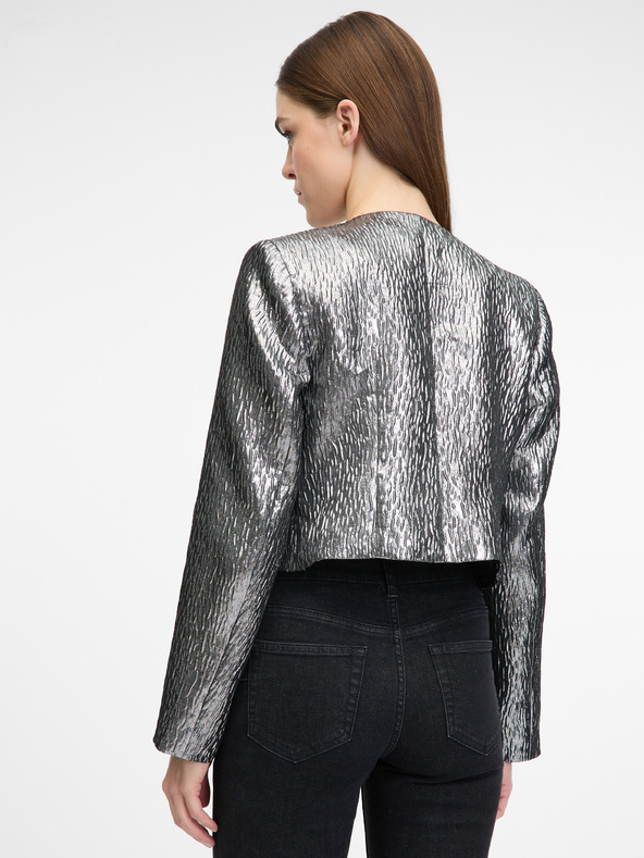 Orsay Jachetă de damă argintie ORSAY