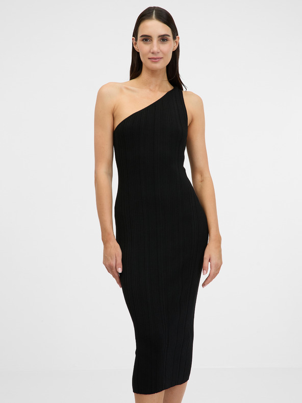 Orsay Rochie midi de dama neagra ORSAY