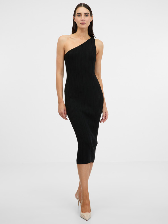 Orsay Rochie midi de dama neagra ORSAY