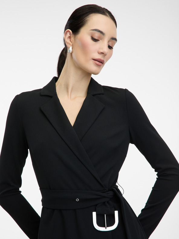 Orsay Rochie midi de dama neagra ORSAY