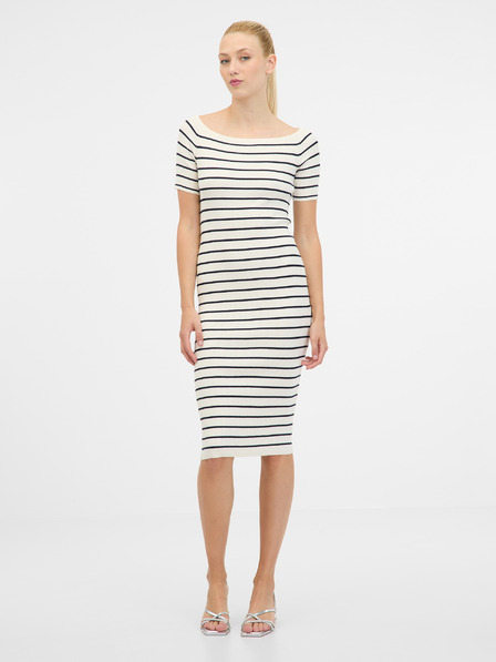 Orsay Rochie midi crem pentru femei ORSAY