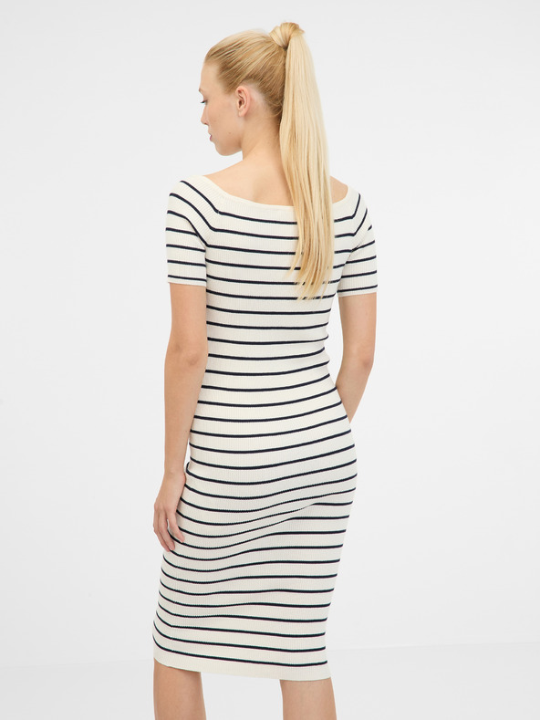 Orsay Rochie midi crem pentru femei ORSAY