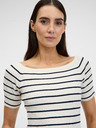 Orsay Tricou cu mânecă trei sferturi, crem, pentru femei ORSAY