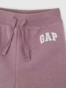 GAP Baby pantaloni de trening cu logo GAP