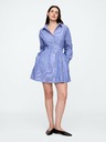 GAP Rochie mini cămașă din poplin GAP