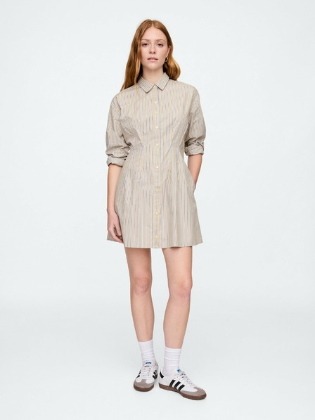GAP Rochie mini cămașă din poplin GAP