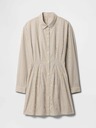 GAP Rochie mini cămașă din poplin GAP