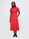 GAP Rochie maxi cămașă din in GAP
