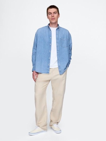 GAP Cămașă oversize din denim Big Shirt Americana GAP