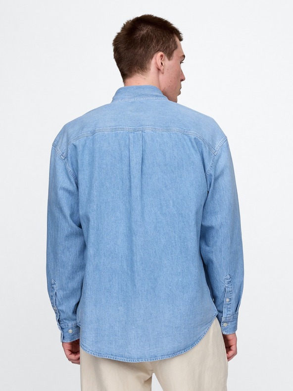GAP Cămașă oversize din denim Big Shirt Americana GAP