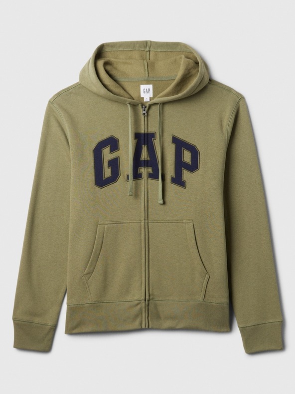 GAP Hanorac cu fermoar cu logo GAP