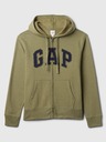 GAP Hanorac cu fermoar cu logo GAP