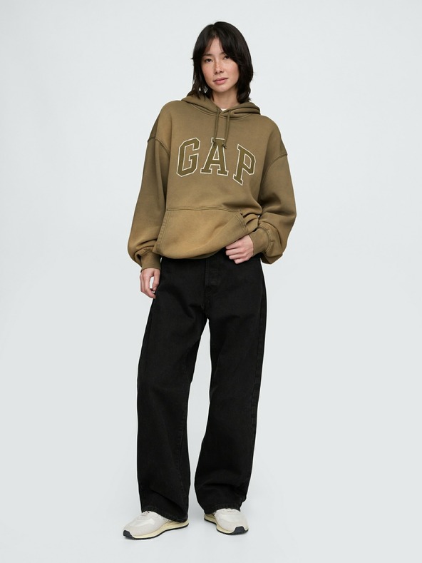 GAP Hanorac oversize cu logo Americana Unisex GAP