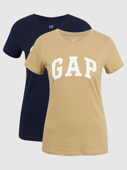 GAP Tricouri cu logo GAP, 2 bucăți