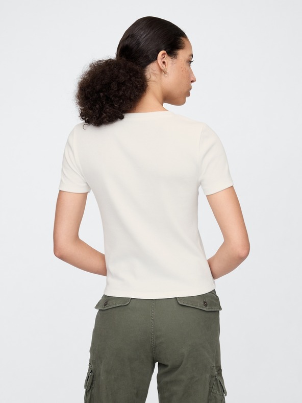 GAP Tricou crop cu logo GAP