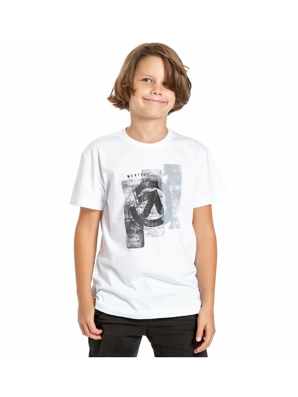 Meatfly Meatfly tricou pentru copii Artee Alb | Alb | Mărimea