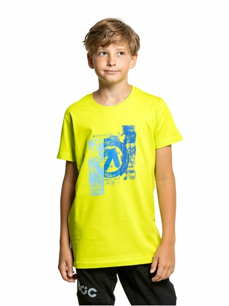 Meatfly Meatfly tricou pentru copii Artee Safety Yellow | Galben | Mărimea 146 | 100% bumbac