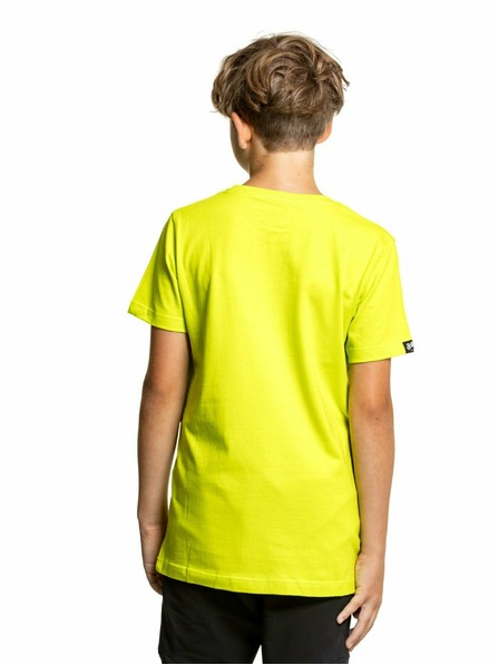 Meatfly Meatfly tricou pentru copii Panther Safety Yellow | Galben | Mărimea 146 | 100% bumbac