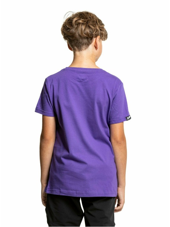 Meatfly Meatfly tricou pentru copii Artee Violet | Mov | Mărime 134 | 100% bumbac