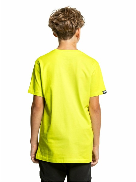 Meatfly Meatfly tricou pentru copii Bart Safety Yellow | Galben | Mărime 134 | 100% bumbac