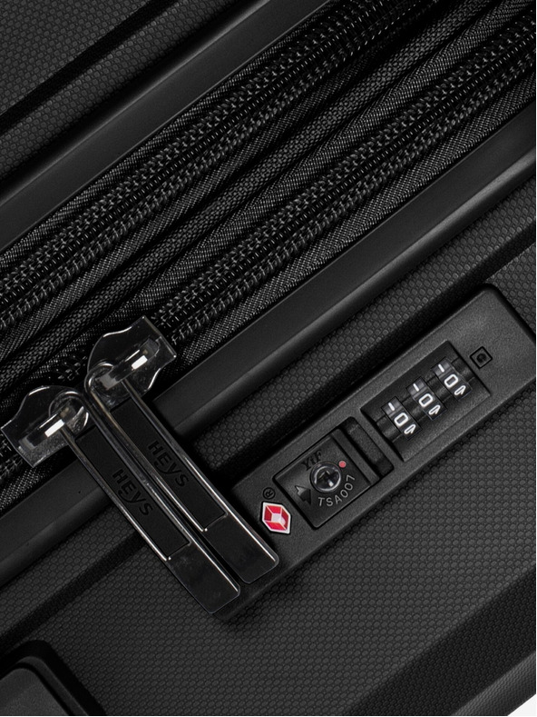 Heys Set de trei valize în culoare neagră Heys Airlite S,M,L Black